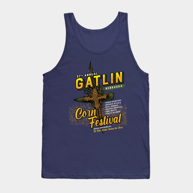 Gatlin Corn Festival Tank Top by MindsparkCreative